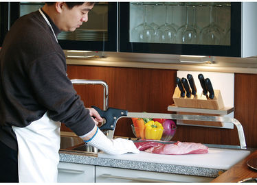La carne manuale della maniglia di nylon di FDA ha visto con l'anti lama regolabile del acciaio al carbonio della ruggine